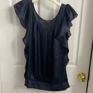Navy blue top